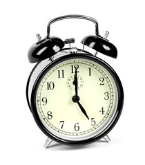 alarm clock isolated on white