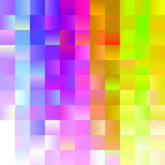 color squares gradient vector background