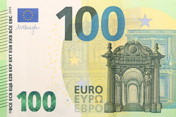 100 Euro Ausschnitt