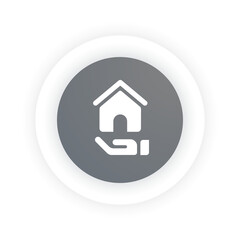 Fototapeta premium Home Insurance - Icon