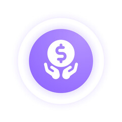 Save Money Dollar -  Icon