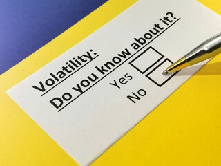 Obraz premium Questionnaire