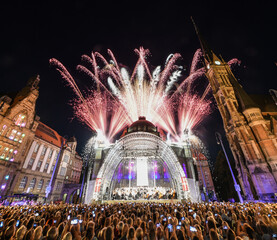 Chemnitz Opera Fireworks