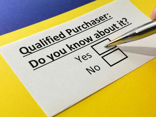 Obraz premium Questionnaire