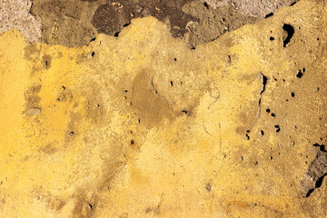 Abstract concrete, weathered with cracks and scratches. Landscape style. Grungy Concrete Surface. Great background or texture.