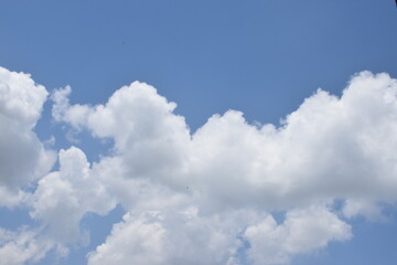 blue sky with clouds