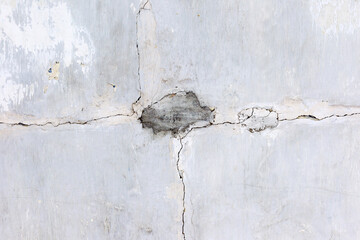 Abstract concrete, weathered with cracks and scratches. Landscape style. Grungy Concrete Surface. Great background or texture.