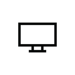 monitor icon vector