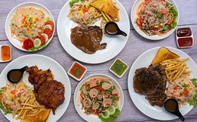 Thai Food Mixed Selections 