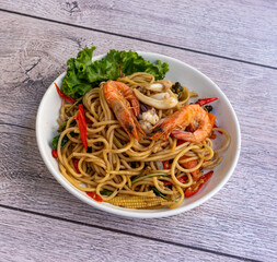 Thai Food Mixed Selections 