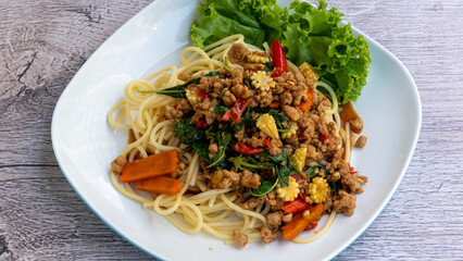 Thai Food Mixed Selections 