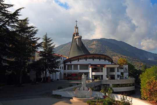 Sanctuary of San Gerardo Maiella , Materdomini, Avellino, Irpinia, Campania.