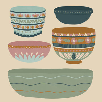Patterned Bowls