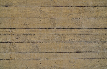 Naklejka premium wood structure in concrete wall
