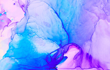 Bright watercolor texture effect for invitation cards, banners, modern graphic design. Fantasy...