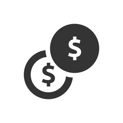 Dollar Coins Icon