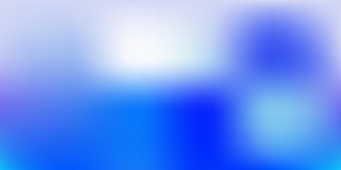 Light BLUE vector gradient blur background.