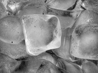 glass of ice