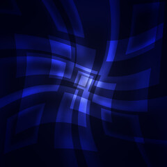  blue squares on a dark background