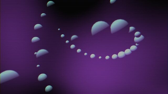 Animated DNA Helix Background For Presentations And Projects