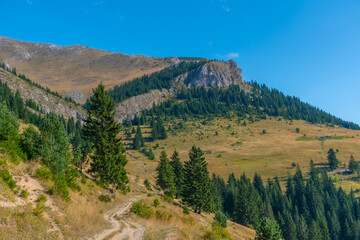 Hajla peak at Rugova mountains in Kosovo