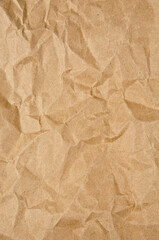 Crumpled paper texture background