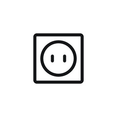 outlet icon vector sign symbol