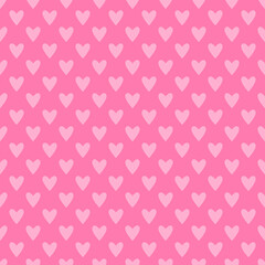Seamless hearts pattern
