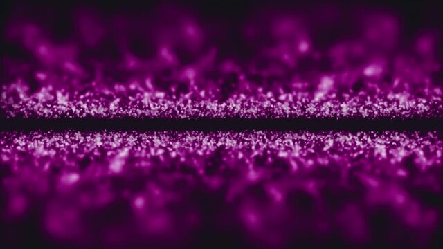 animation of movement forward through dots in space.	