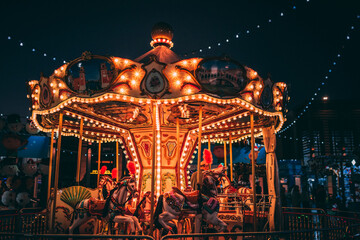 carousel in the park © Shukhrat Umarov