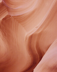 Antelope canyon Arizona texture. Canyon natural rock formation. Red rocks