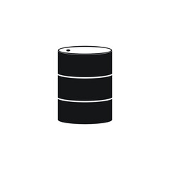 oil barrel icon vector sign symbol isolated