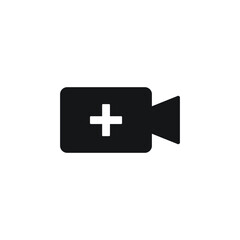 Fototapeta premium video camera icon vector