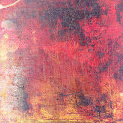 grunge background with hearts and stars