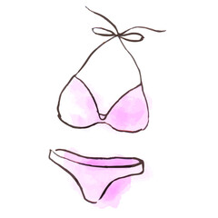 夏のイラスト：水着