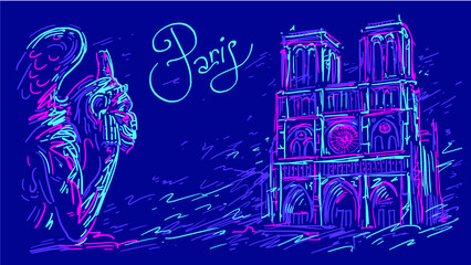 Cartoon style smiling crazy fly. isolated vector illustration on white background