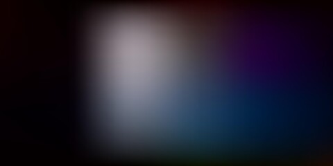 Obraz premium Dark Multicolor vector blur layout.