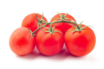 Cherry tomato isolated on white background cutout