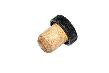 cork isolated on white background