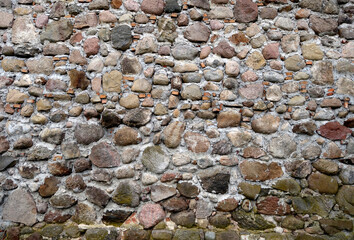 Old stone wall texture.