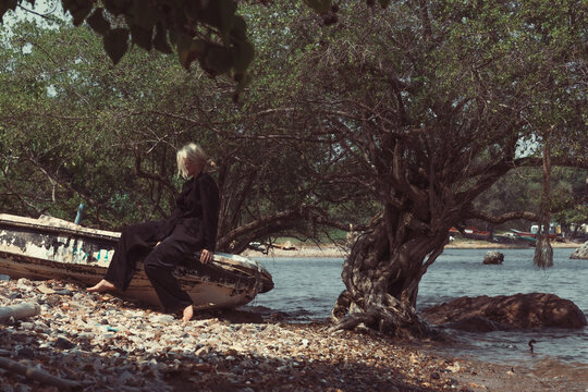 Woman On Boat Woman On Boat