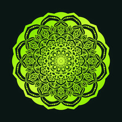 Luxury mandala vector illustration 