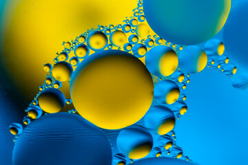 Biology, physics or chemistry abstract background. Space or planets universe cosmic pattern....