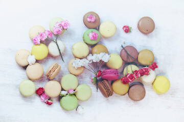 macarons, pâtisserie	