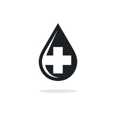 Fototapeta premium Water Icon Vector Design Template