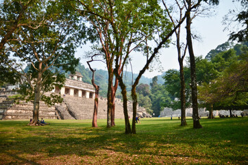 Mayan ruins of Palenque, Mexico