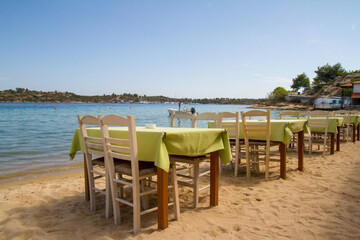 restaurant on the beach