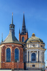 Fototapeta na wymiar Riddarholm Church, Stockholm, Sweden