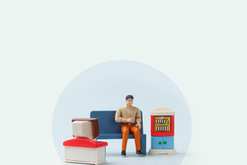 I stay home awareness social media campaign coronavirus prevention. Quarantine, self-isolation social distance concept.