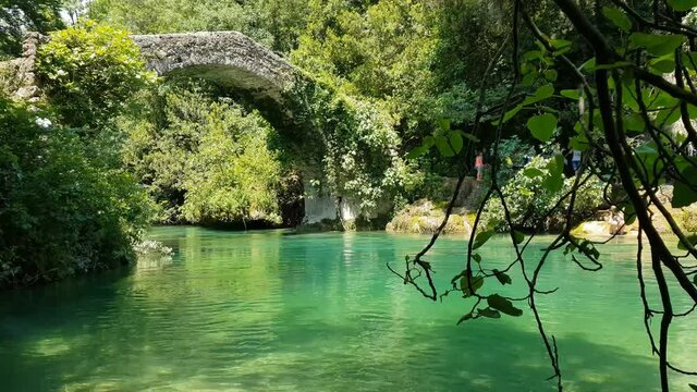 Pont des Tuves (Tuves Bridge) in the South of France